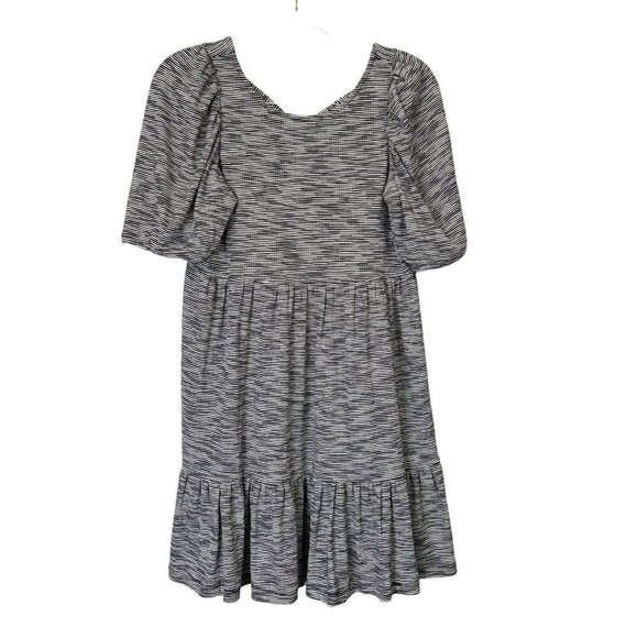 Anthropologie Daily Practice Flounce Dress Womens Size S Oversized Puff Sleeves - Picture 1 of 12